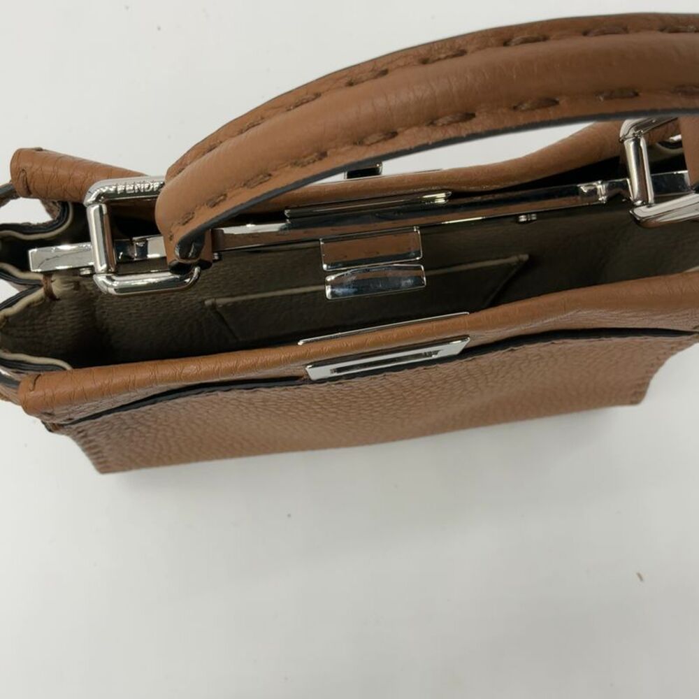FENDI Mini Peekaboo Handbag - Picture 5 of 5